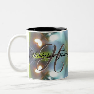 Caneca De Café Em Dois Tons Presentes familiares maravilhosos e personalizados