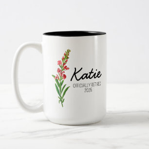 Caneca De Café Em Dois Tons Presentes personalizados de aposentadoria para mul