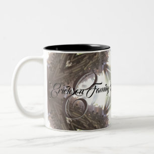 Caneca De Café Em Dois Tons Presentes personalizados para a mãe na lei