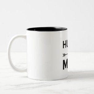 Caneca De Café Em Dois Tons Presentes roncos do dia da mãe do Mama Siberian