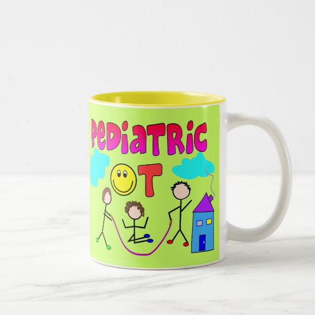 Caneca De Café Em Dois Tons Presentes Terapêuticos Pediátricos (Direita)