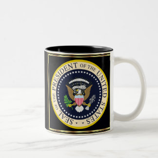 Caneca De Café Em Dois Tons Presidente comemorativo Obama Inauguração
