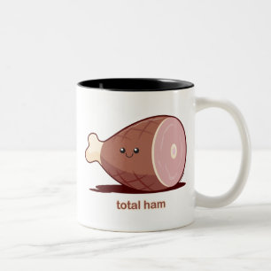 Caneca De Café Em Dois Tons Presunto total