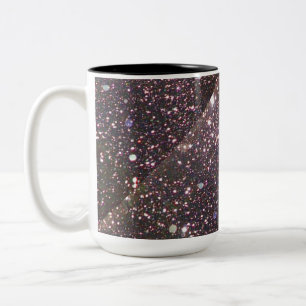 Caneca De Café Em Dois Tons Preto Sparkle 2 Toned Mug