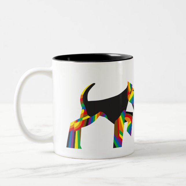 Caneca De Café Em Dois Tons PRIDE Mug (Esquerda)