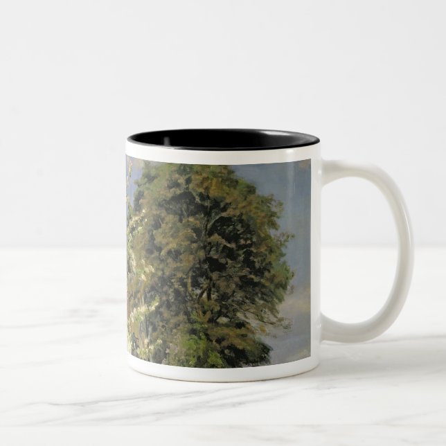 Caneca De Café Em Dois Tons Primavera Flor, 1908 (Direita)