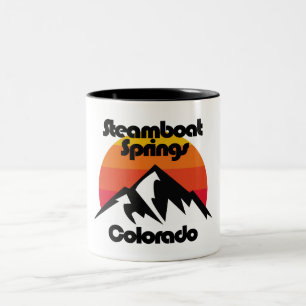 Caneca De Café Em Dois Tons Primaveras Steamboat Colorado