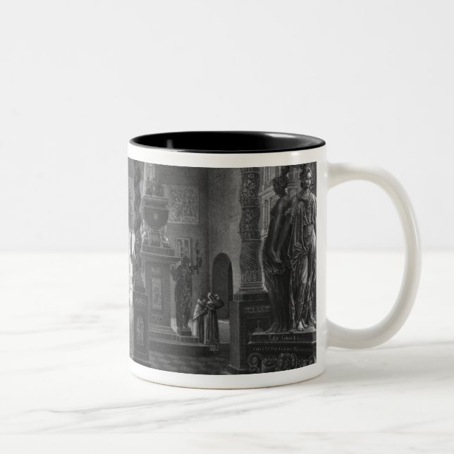 Caneca De Café Em Dois Tons Primeira ideia da sala introdutória (Direita)