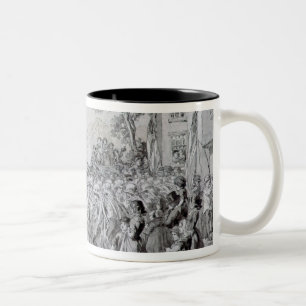 Caneca De Café Em Dois Tons Primeiro de Maio em Bowdon, Cheshire