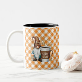 Caneca De Café Em Dois Tons Primeiro Eu Bebo O Café