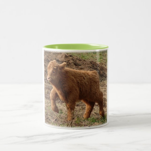 Caneca De Café Em Dois Tons Primeiros passos (Centro)
