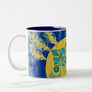 Caneca De Café Em Dois Tons Primordial Chaos, 1906-1907, por Hilma af Klint