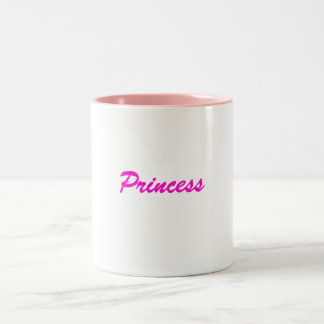 Caneca De Café Em Dois Tons Princesa