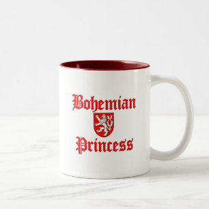 Caneca De Café Em Dois Tons Princesa boémia