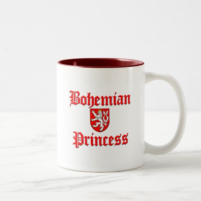 Caneca De Café Em Dois Tons Princesa boémia (Direita)