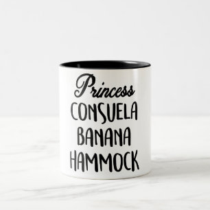Caneca De Café Em Dois Tons Princesa Consuela Banana Hammock