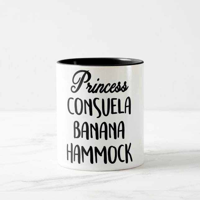 Caneca De Café Em Dois Tons Princesa Consuela Banana Hammock (Centro)