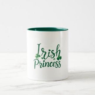 Caneca De Café Em Dois Tons Princesa irlandesa