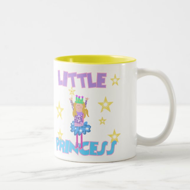 Caneca De Café Em Dois Tons Princesa pequena (Direita)