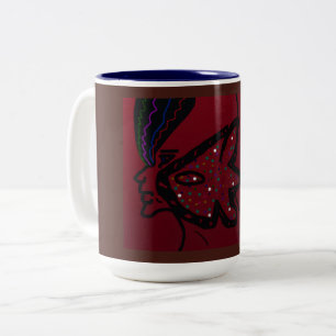 Caneca De Café Em Dois Tons Príncipe Peixe Rocha