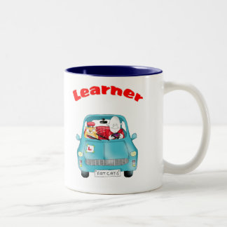 Caneca De Café Em Dois Tons principiantes, teste de condução