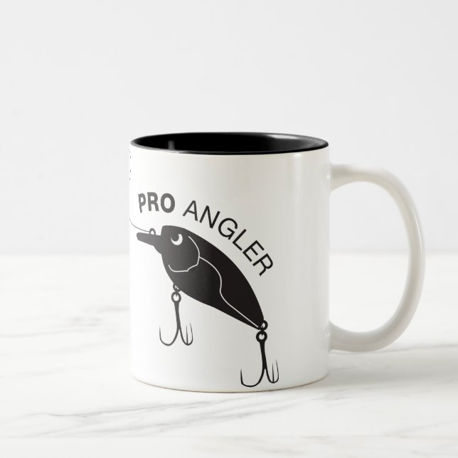 Caneca De Café Em Dois Tons Pro pescador (Direita)