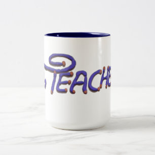 Caneca De Café Em Dois Tons Professor, Você Me Ensina a Esperar pelo Melhor Ar