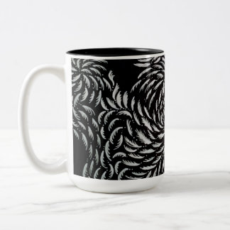 Caneca De Café Em Dois Tons Profundidades da Mente Subconsciente