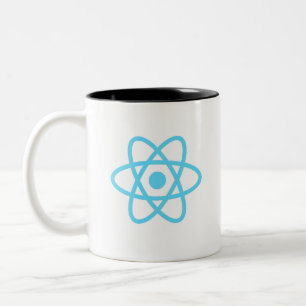 Caneca De Café Em Dois Tons Programador js React Original