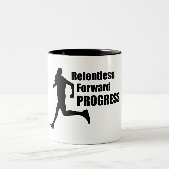 Caneca De Café Em Dois Tons Progresso de Encaminhamento sem Empenho em Execuçã (Centro)