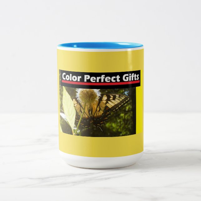 Caneca De Café Em Dois Tons Promocional Monarch (Centro)