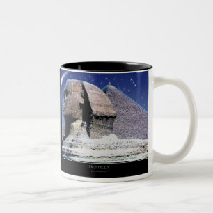 Caneca De Café Em Dois Tons PROPHECY Areia Mug