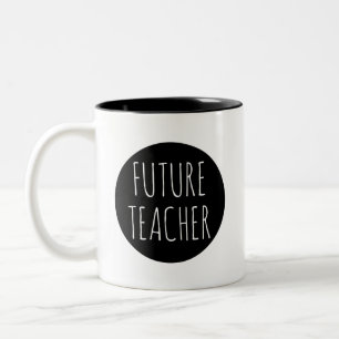 Caneca De Café Em Dois Tons Proposta de Profissão de Professor Futuro // Profi
