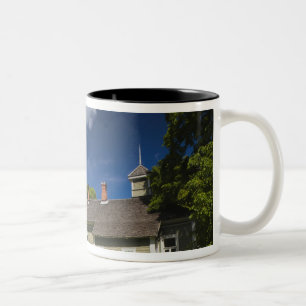 Caneca De Café Em Dois Tons Propriedade rural em Mikhailovskoye