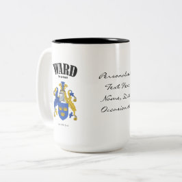 Caneca De Café Em Dois Tons Proteção, tradução e significado da família Ward