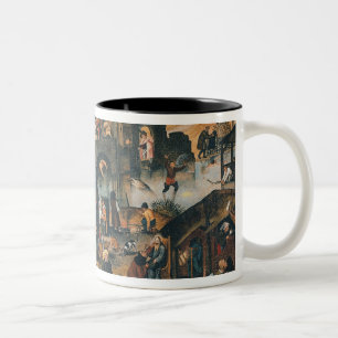 Caneca De Café Em Dois Tons Provérbio flamengos