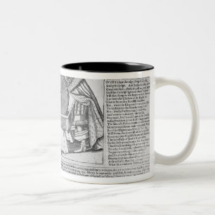 Caneca De Café Em Dois Tons Provérbios e previsões velhos