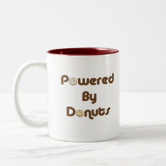 Caneca De Café Em Dois Tons Psto por rosquinhas