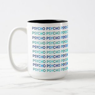 Caneca De Café Em Dois Tons  PSYCHO, Mug