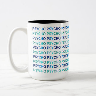 Caneca De Café Em Dois Tons  PSYCHO, Mug