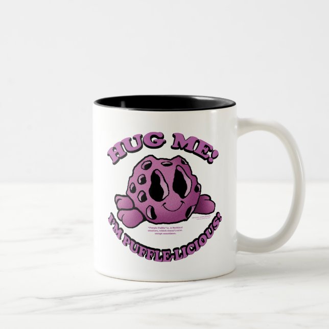 CANECA DE CAFÉ EM DOIS TONS PUFFLE-LICIOUS (Direita)
