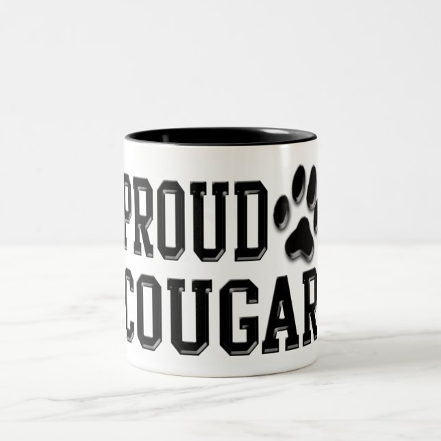 Caneca De Café Em Dois Tons Puma orgulhoso (Centro)