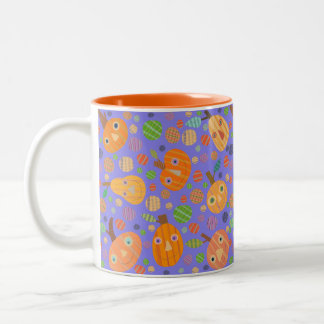 Caneca De Café Em Dois Tons Pumpkin Parade Mug