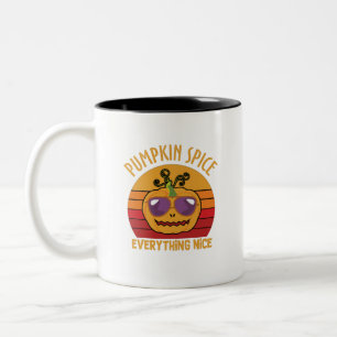 Caneca De Café Em Dois Tons Pumpkin Spice Tudo Legal