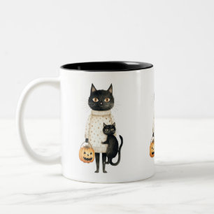 Caneca De Café Em Dois Tons Purfect Halloween MUG