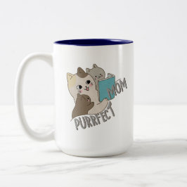 Caneca De Café Em Dois Tons Purfect Mãe