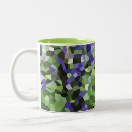 Caneca De Café Em Dois Tons Purple Lavender Garden