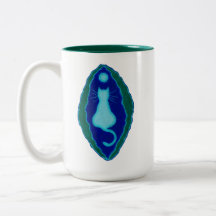 Pussy Kat Goddese Yoni Art Mug