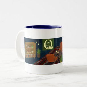 CANECA DE CAFÉ EM DOIS TONS Q CBC
