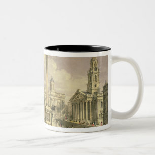 Caneca De Café Em Dois Tons Quadrado de Trafalgar, publicado por Dickinson